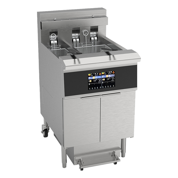 Large and small cylinder flat tube electric fryer OFE-239L