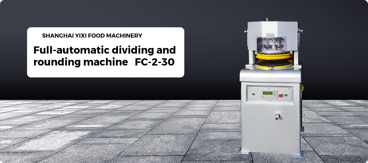 Full-automatic dividing and rounding machine FC-2-30